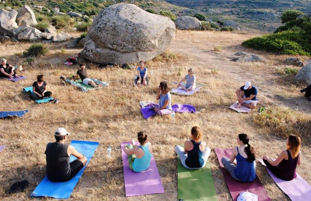 Yoga in Tinos